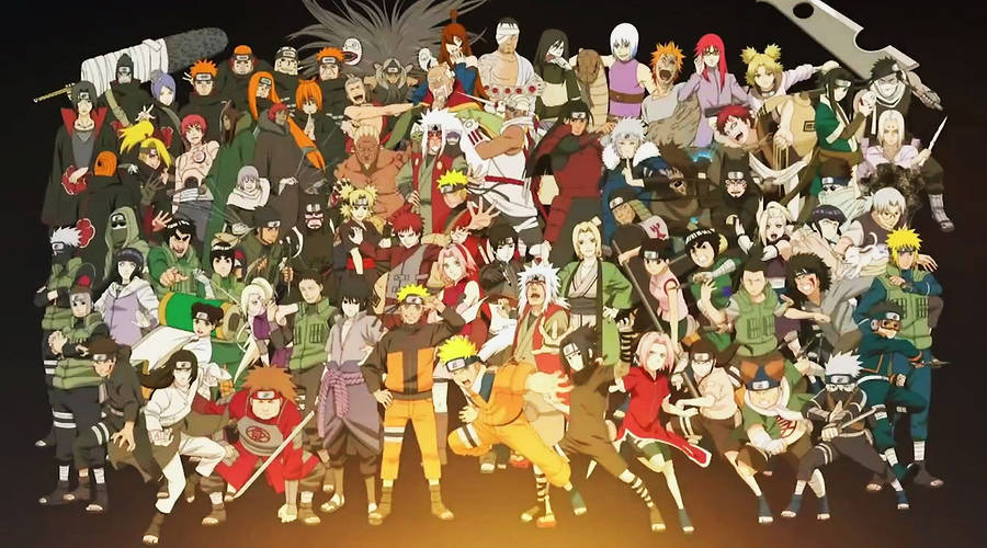 Naruto Characters 桌布