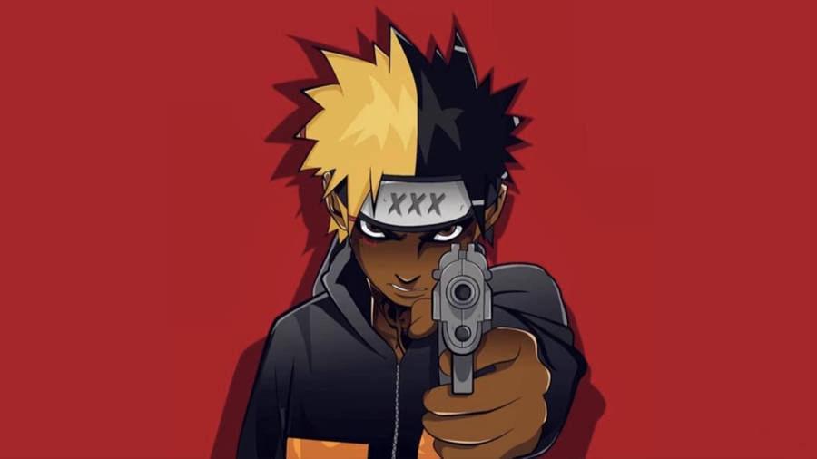 Naruto Gucci 桌布