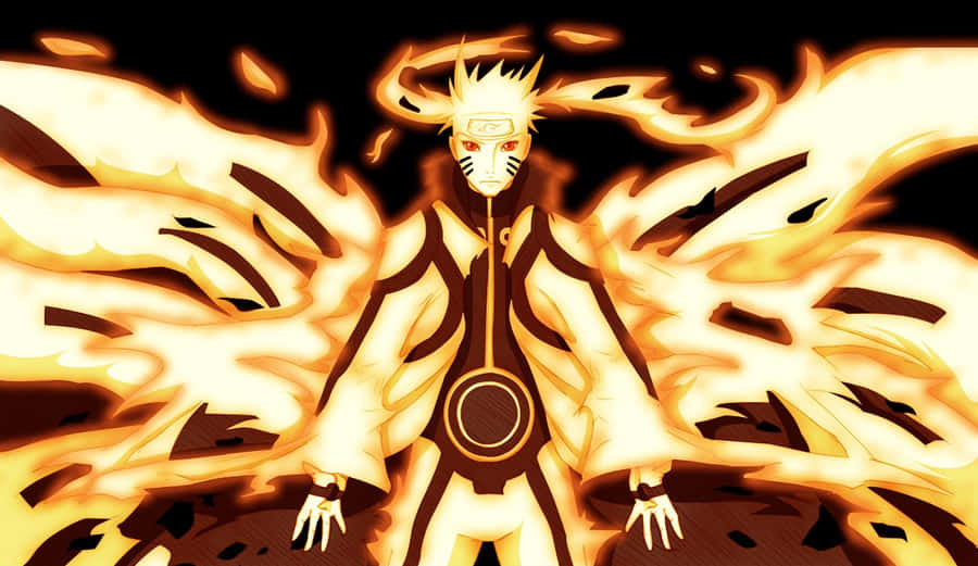 Naruto Nine Tails 桌布
