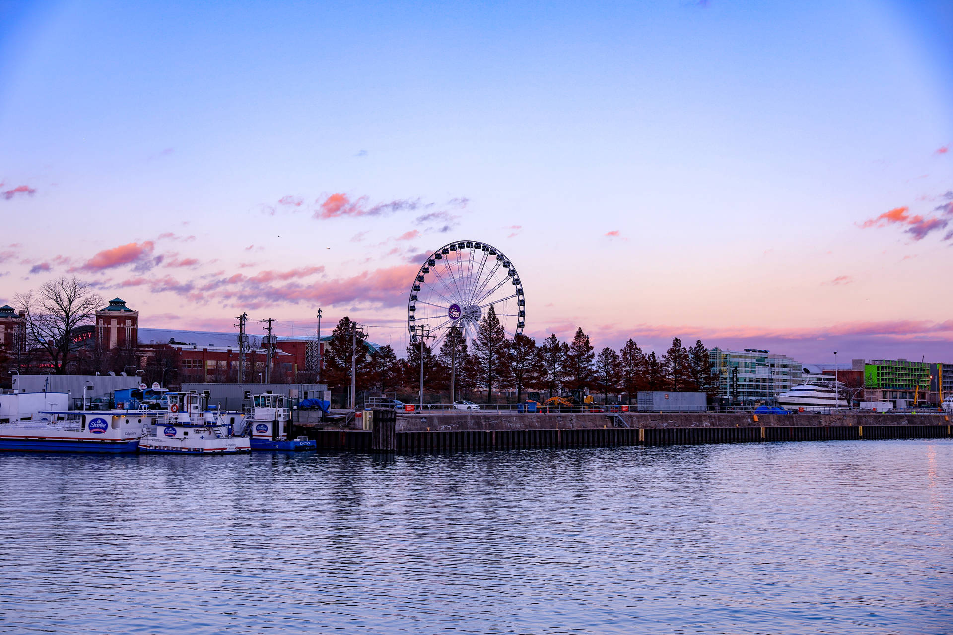 Navy Pier 桌布