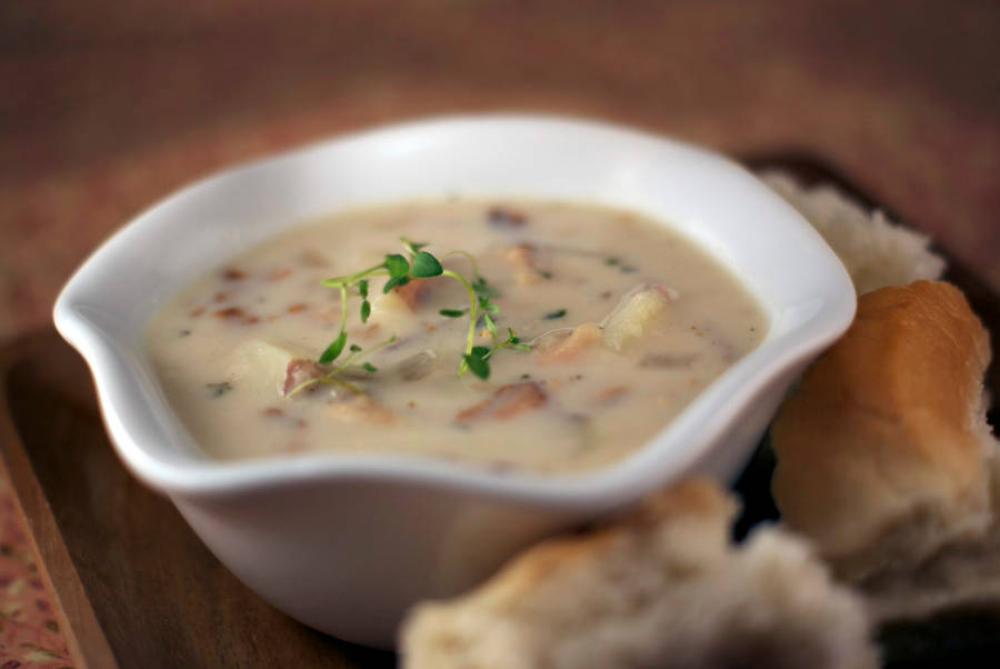 New England Clam Chowder 桌布