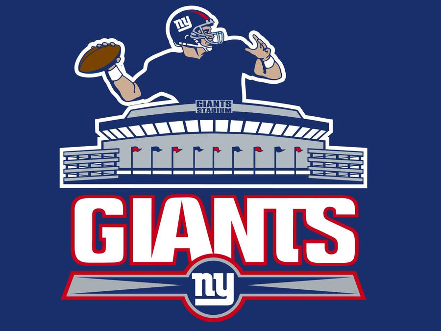 New York Giants Logo 桌布