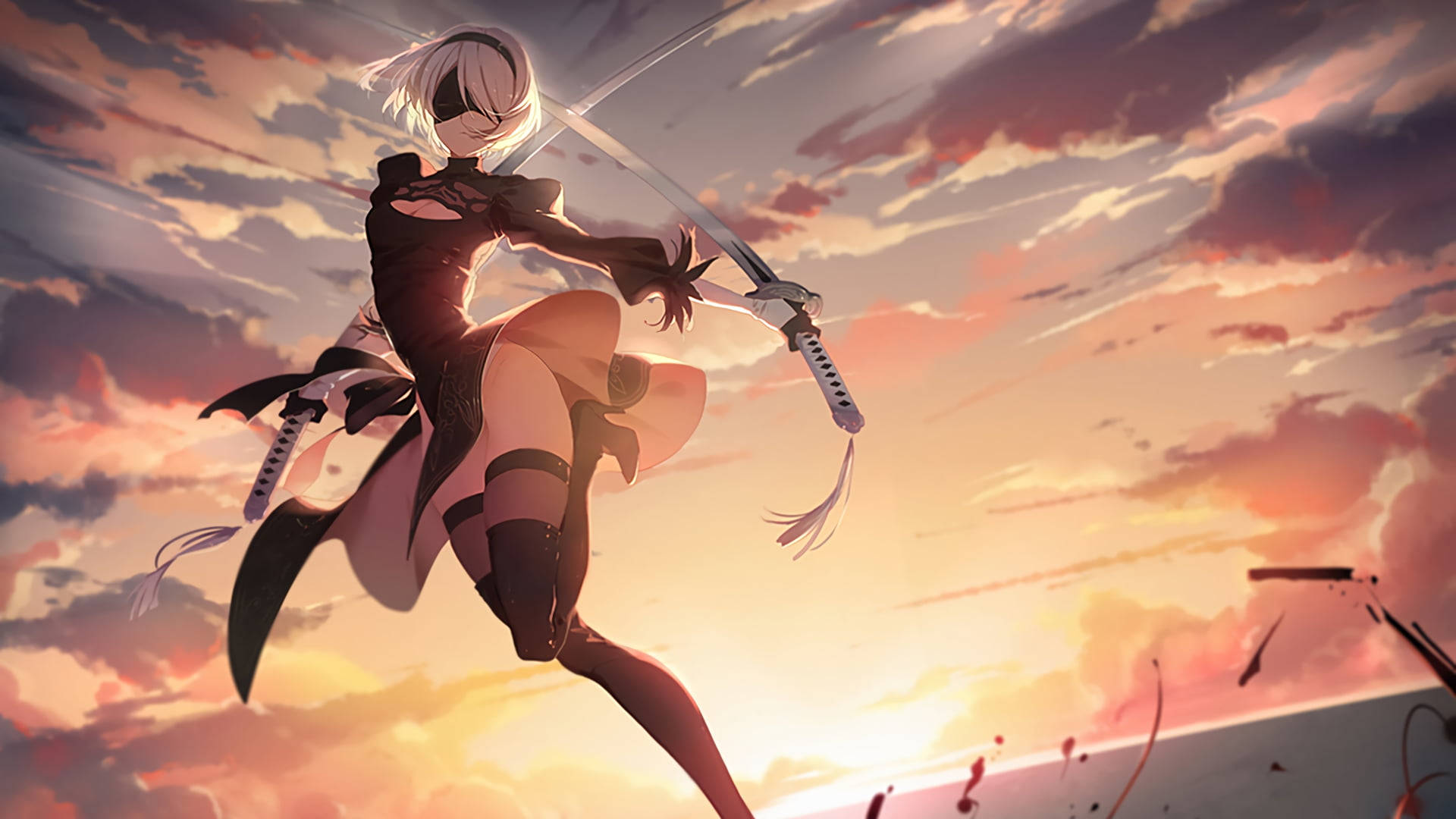 Nier Automata 4K 桌布