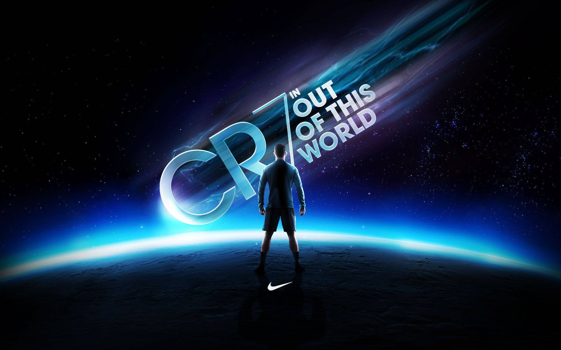 1920x1200 CR7: Out of this world Nike Wallpaper - Cristiano Ronaldo Wallpaper