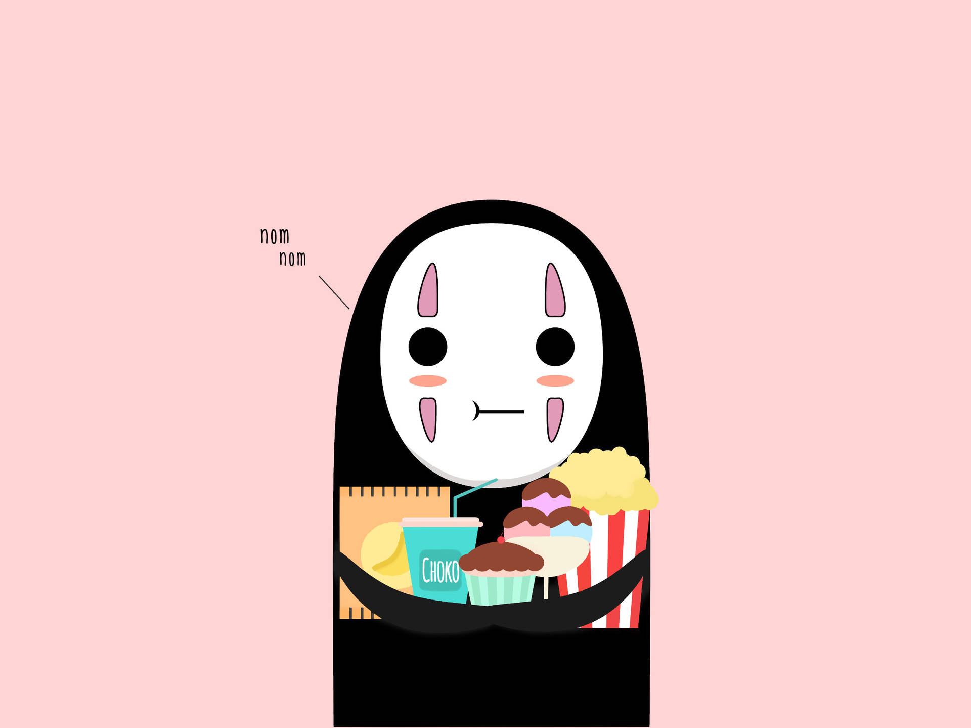 No face 桌布