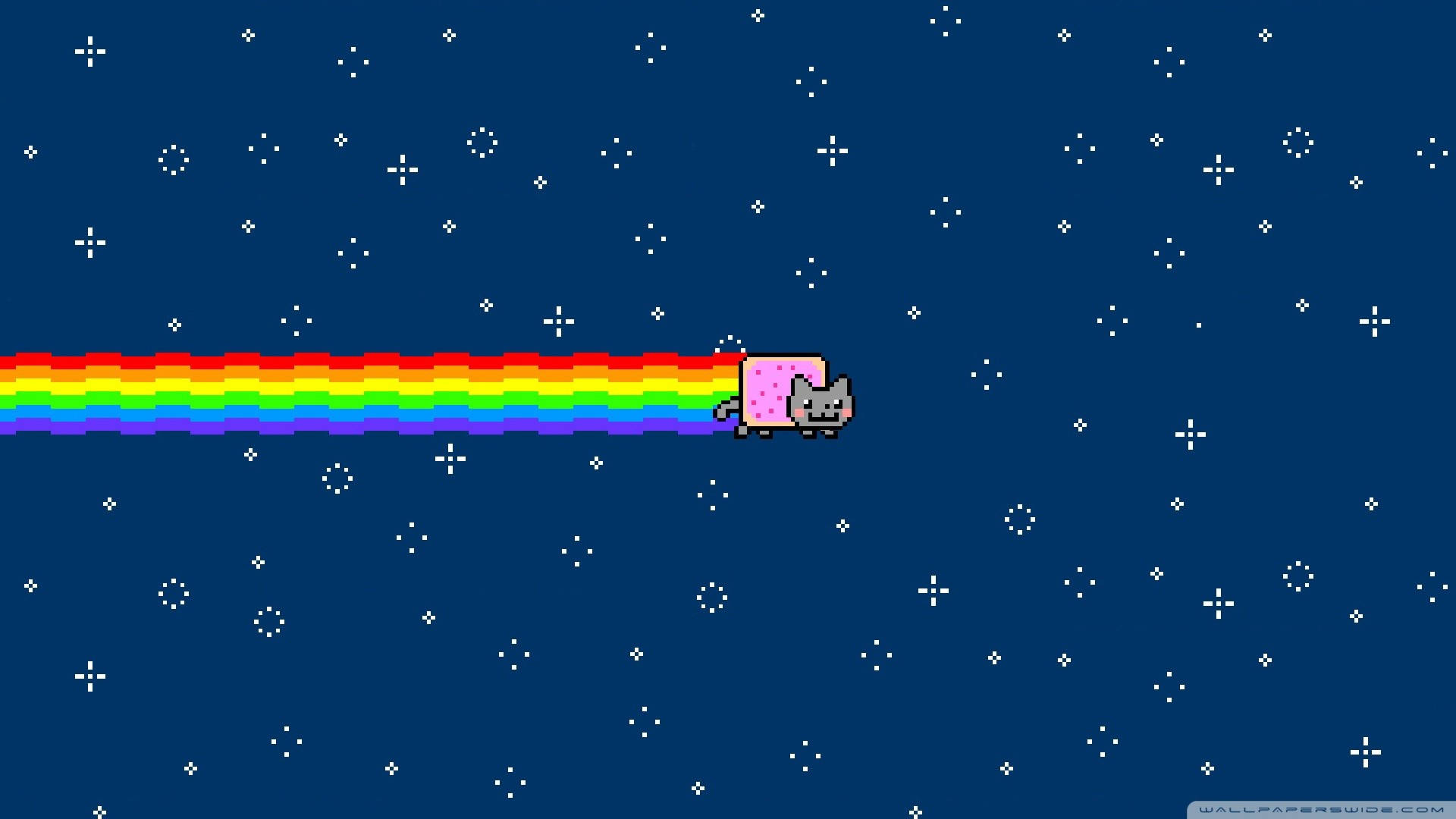 Nyan Cat HD desktop wallpaper : Widescreen : High Definition