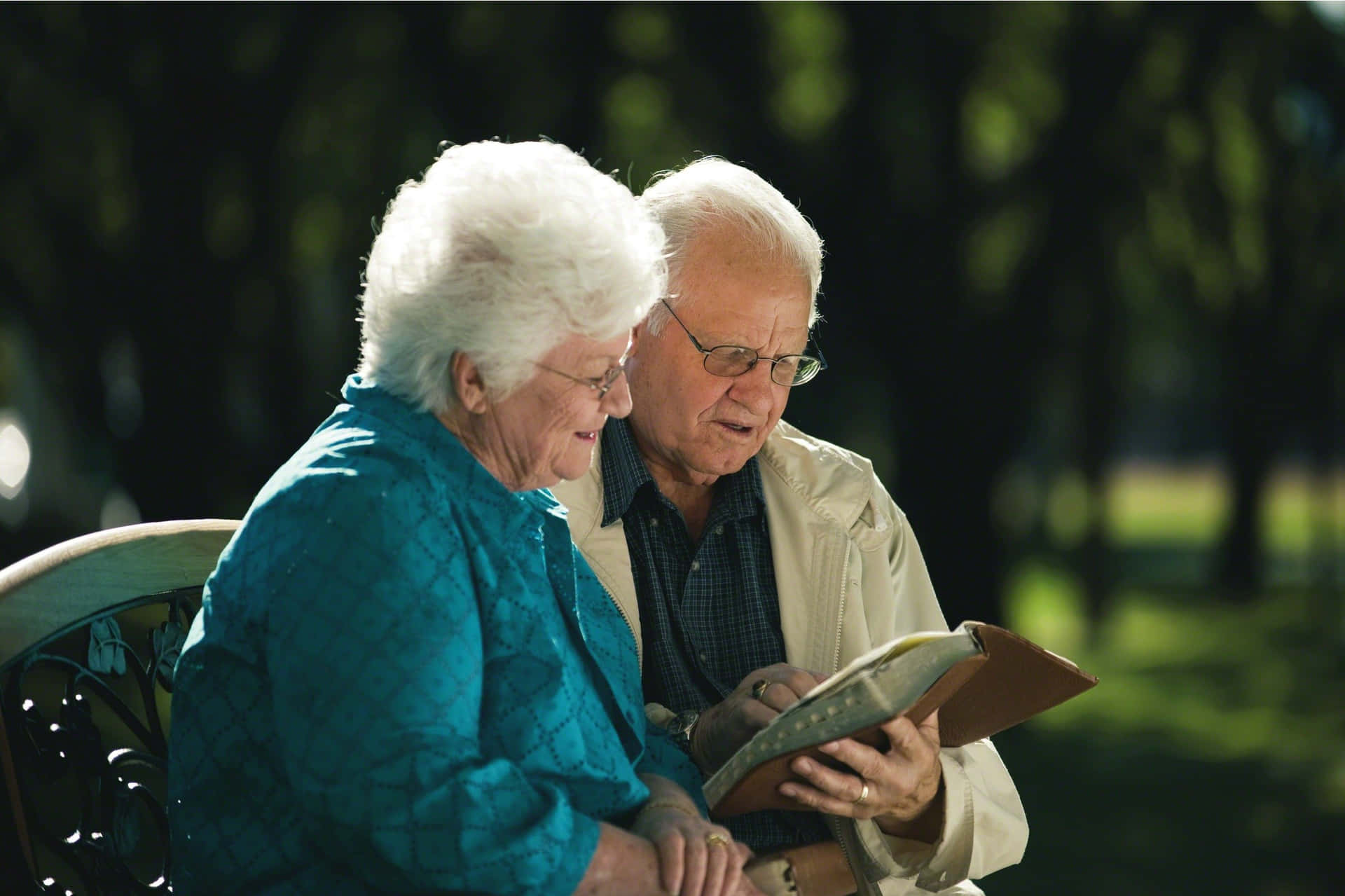 Old Couple 桌布