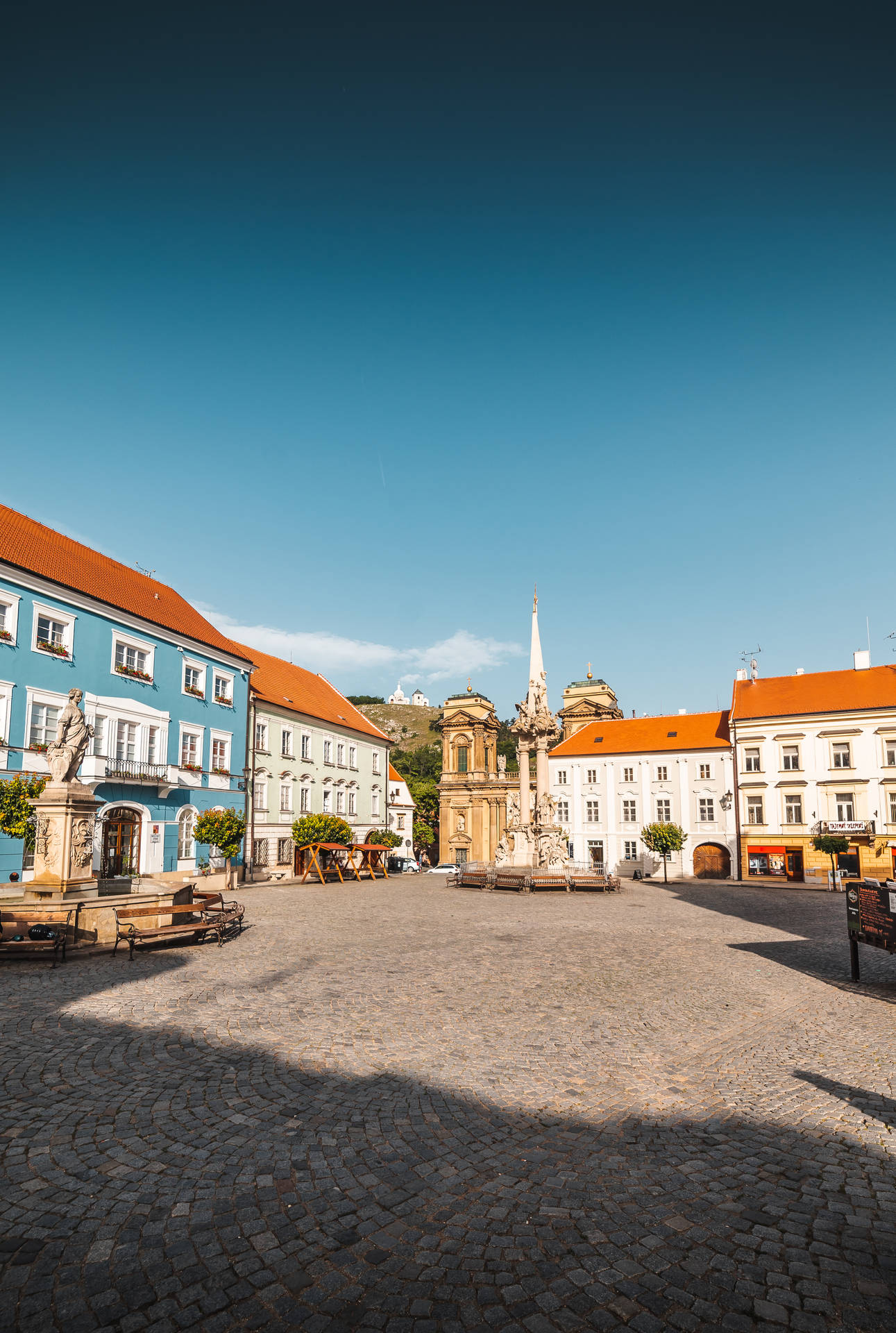 Download Mikulov City Square in Czech Republic FREE Stock Photo