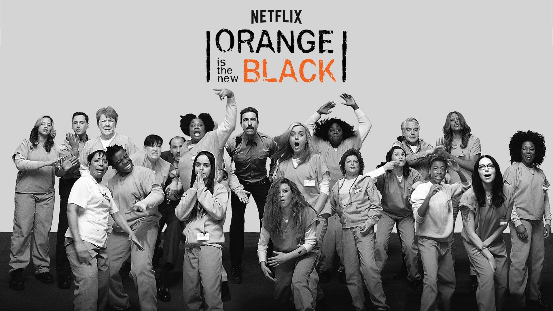 Orange is the new black 桌布
