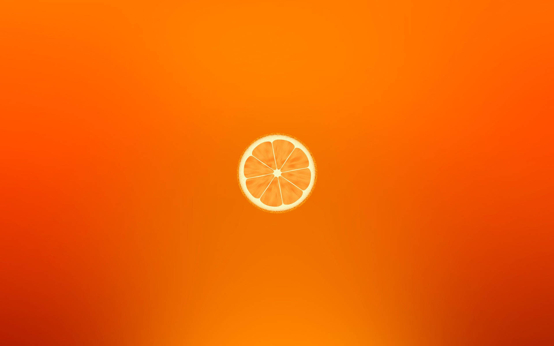 Preview wallpaper orange, minimalism, slice