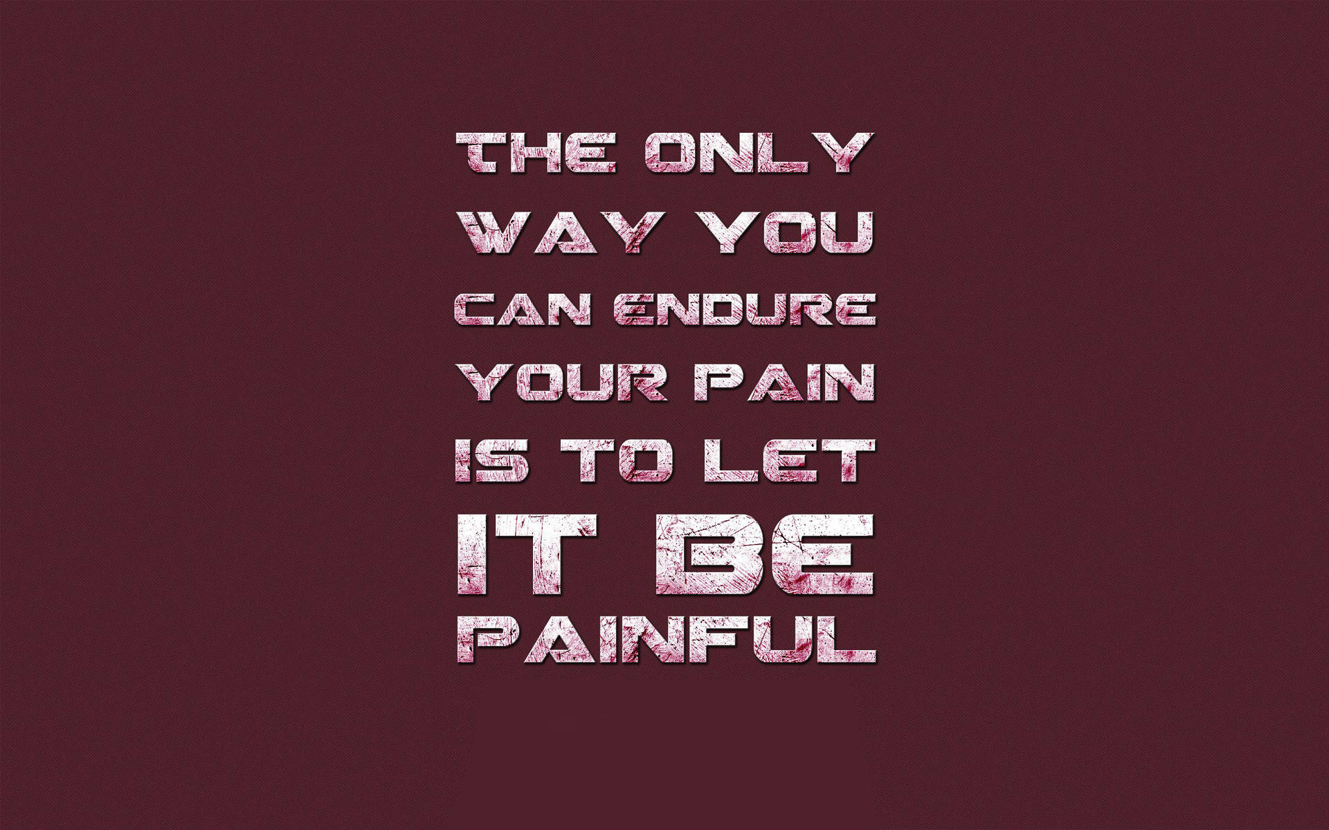 Pain Quotes 桌布