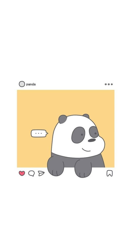 Panda We Bare Bears 桌布