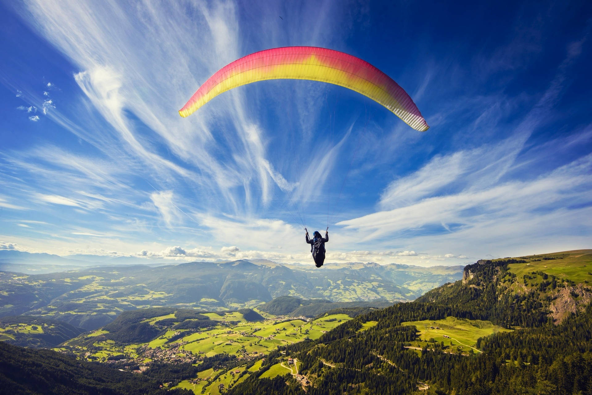 Sports Paragliding HD Wallpaper | Background Image