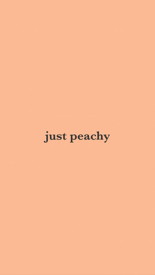Peach Color Aesthetic 桌布