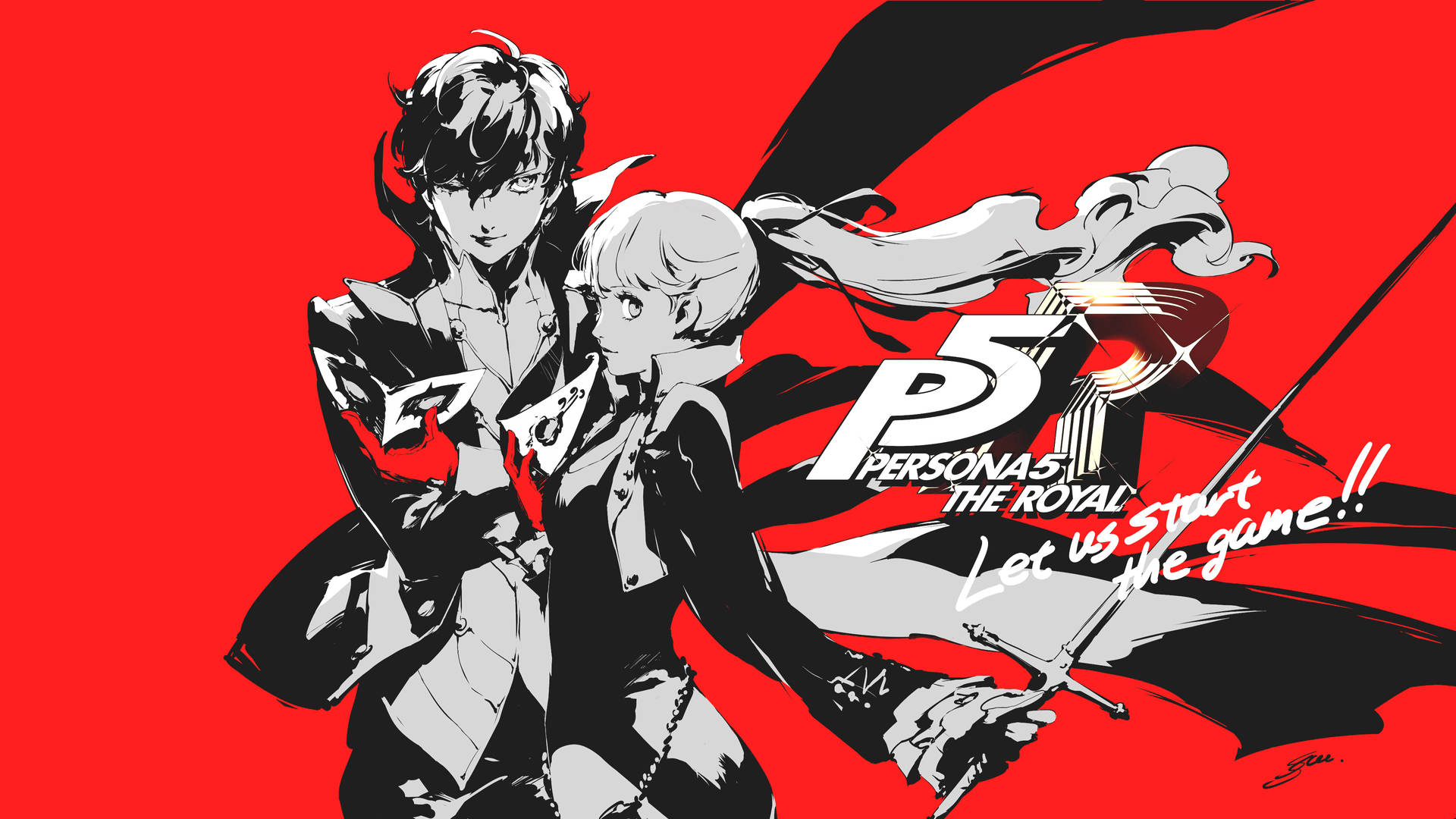 Persona 5 4K 桌布