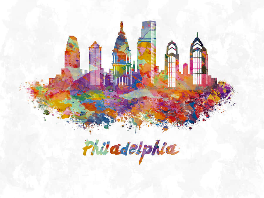 Philadelphia Skyline 桌布