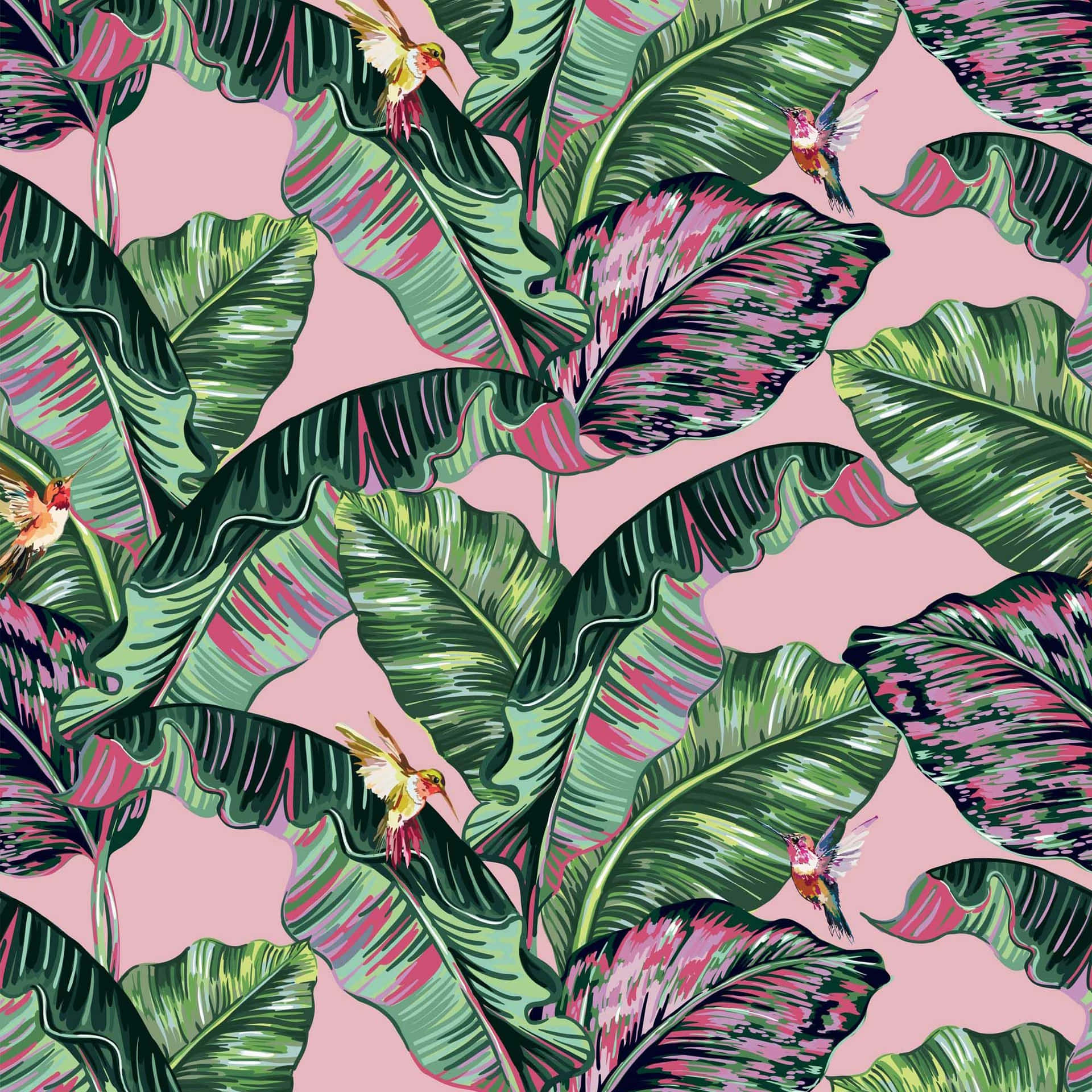 Pink And Green Aesthetic 桌布