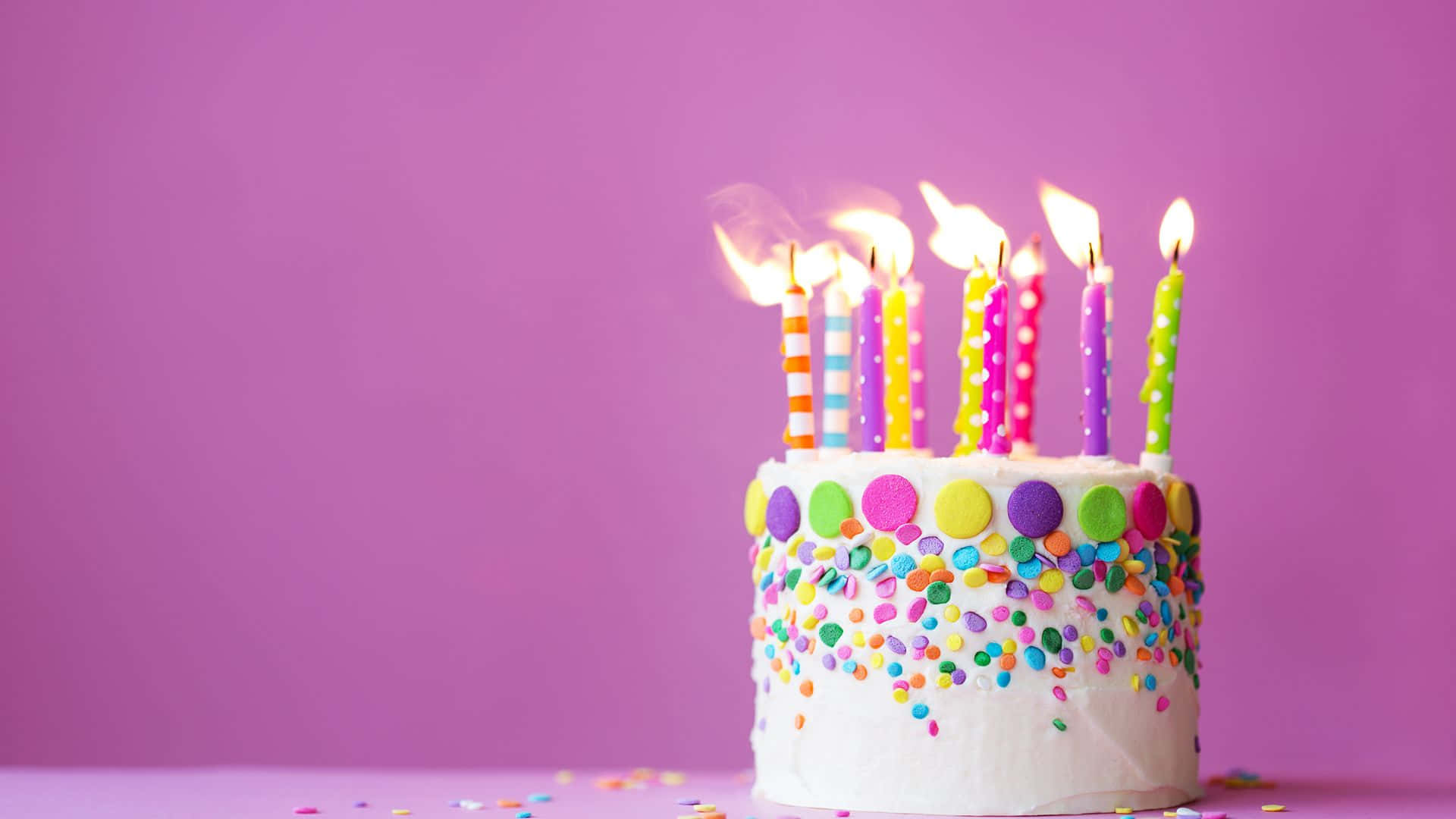 Pink Birthday 桌布