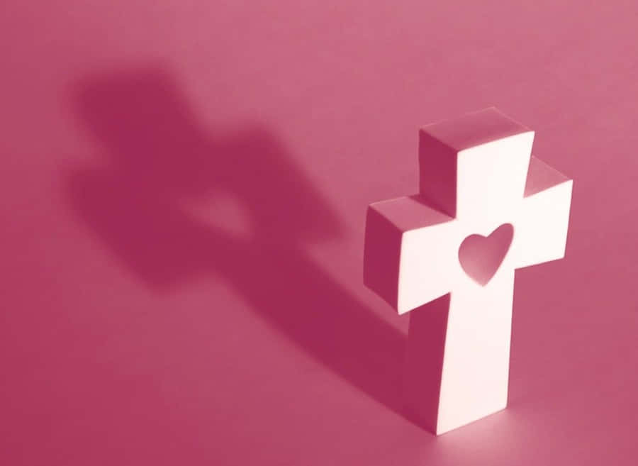 Pink Cross 桌布