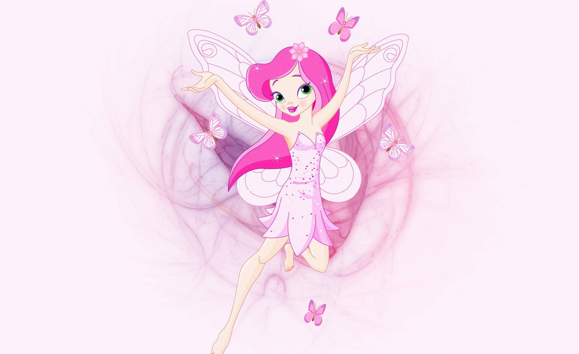 Pink Fairy 桌布