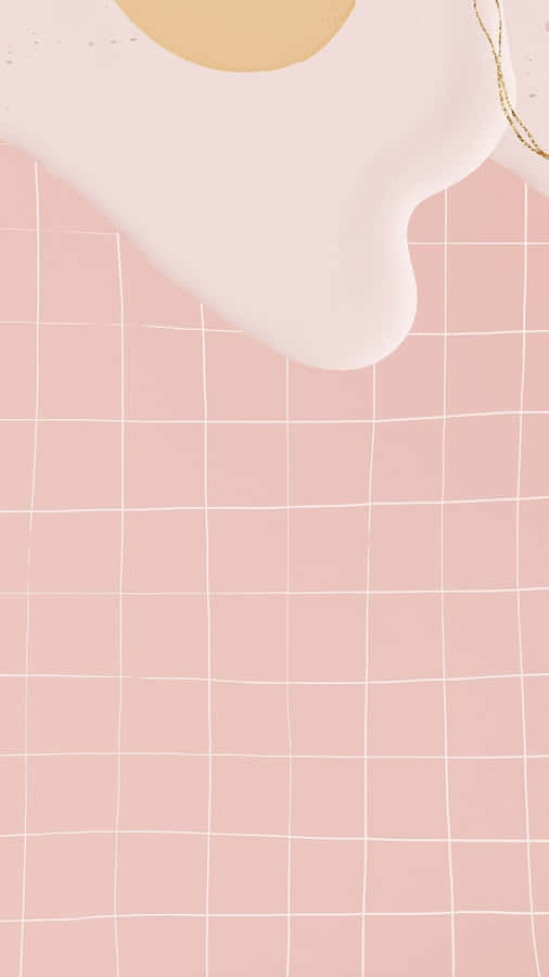 Pink Grid 桌布