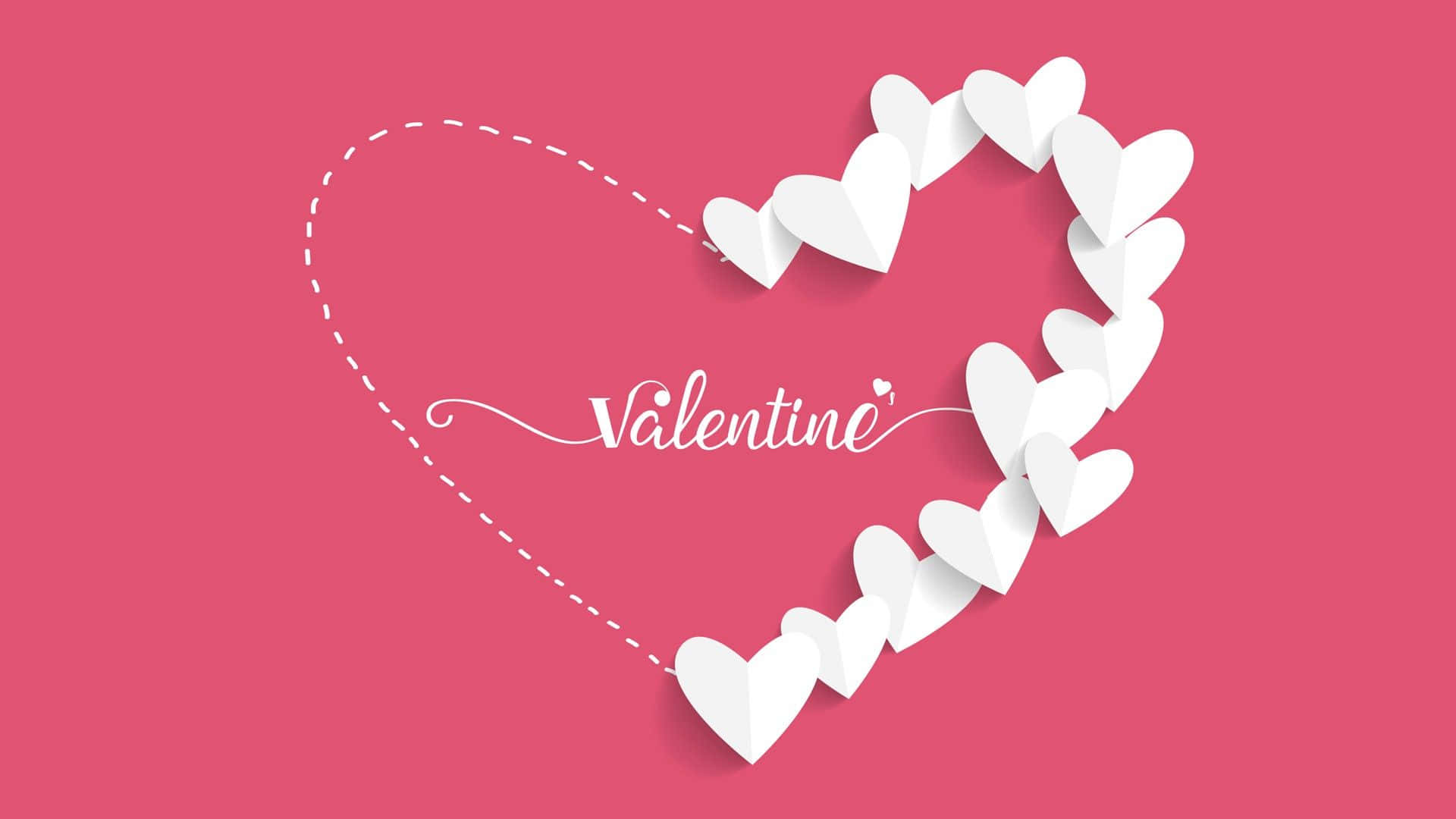 Pink Valentine Day 桌布