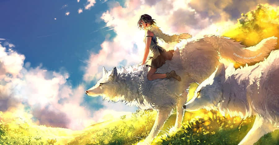 Princess Mononoke Studio Ghibli 桌布