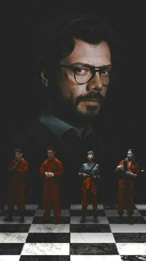 Professor Money Heist 4K 桌布