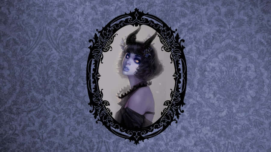 Purple Gothic 桌布