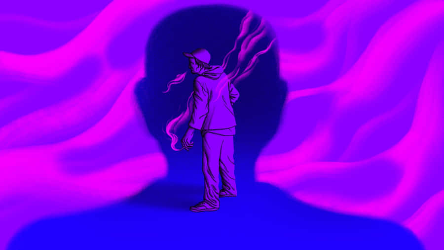 Purple Grunge Aesthetic 桌布