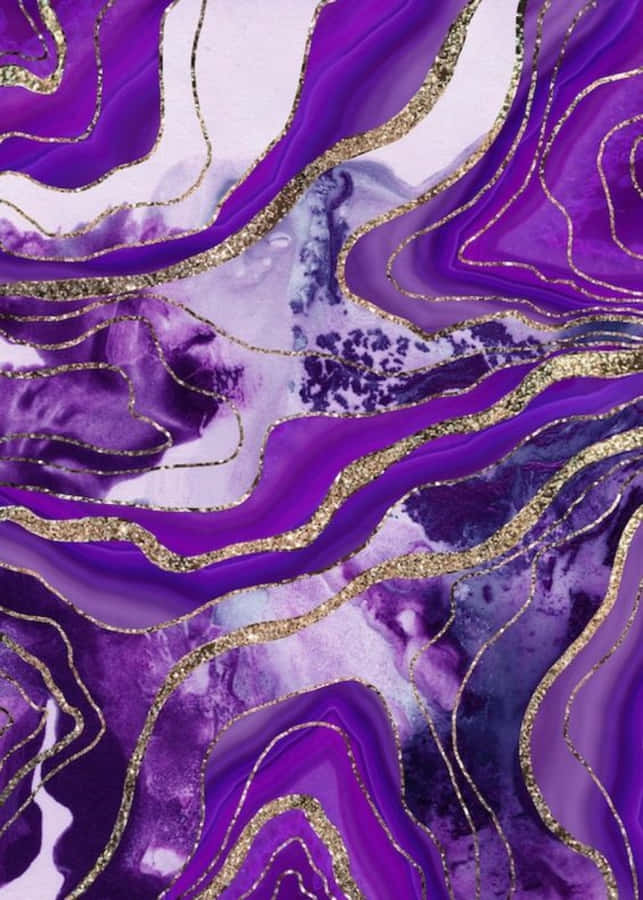 Purple Marble 桌布