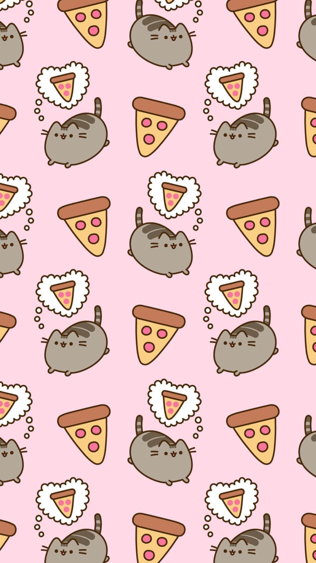 Pusheen Kawaii 桌布