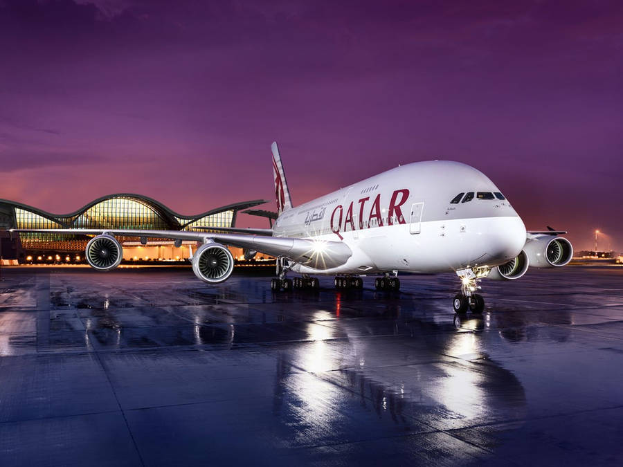 Qatar Airways 桌布