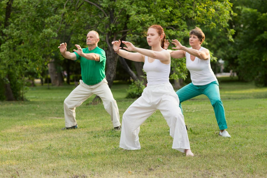 Qi Gong 桌布