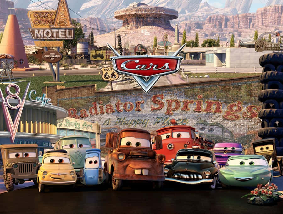 Radiator Springs 桌布