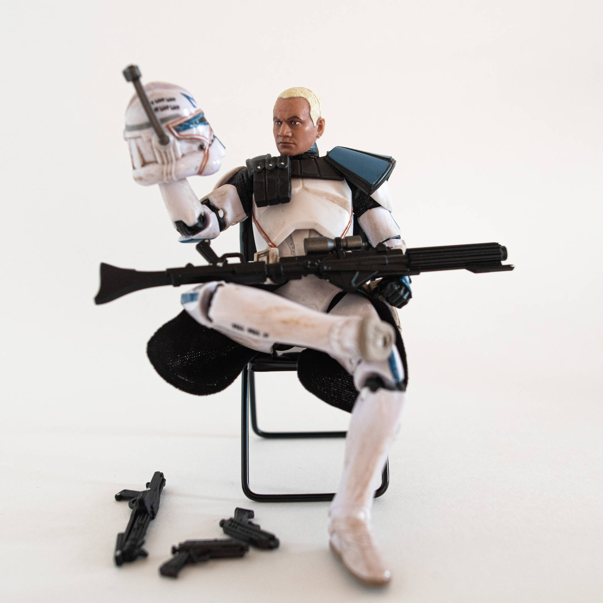 man sitting on chair