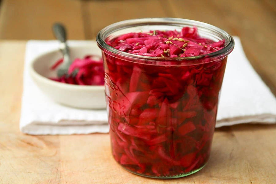 Red Cabbage 桌布