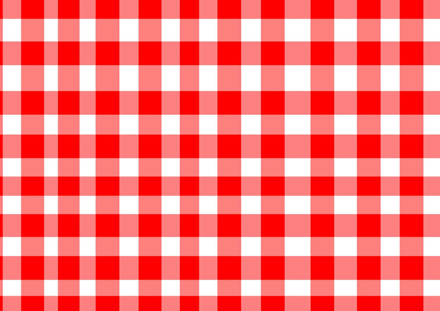Red Checkered 桌布