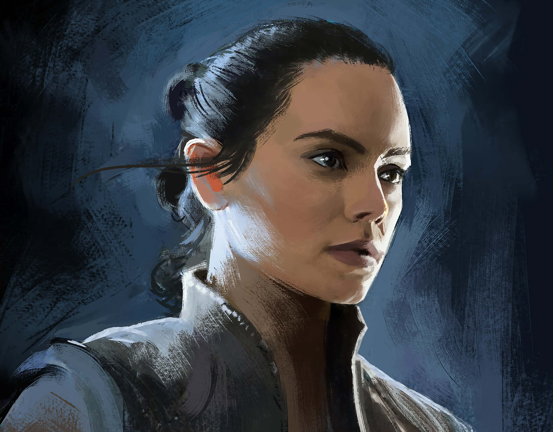 Rey Star Wars 桌布