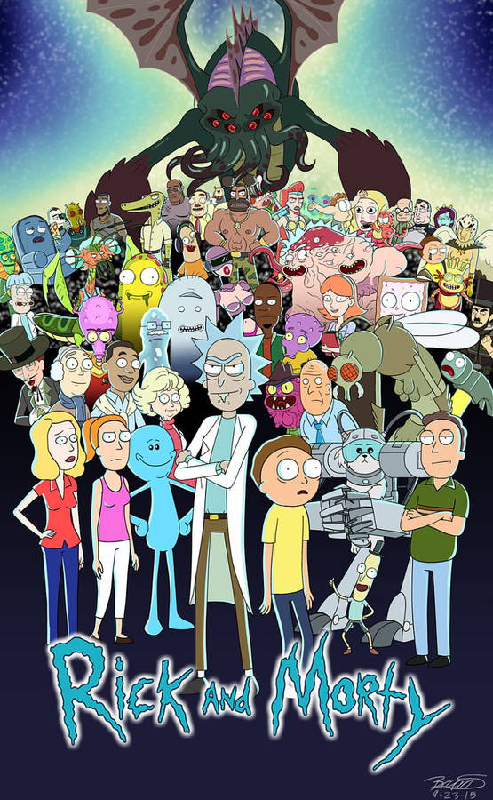 Rick And Morty Phone 桌布