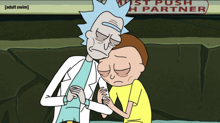 Rick And Morty Sad 桌布