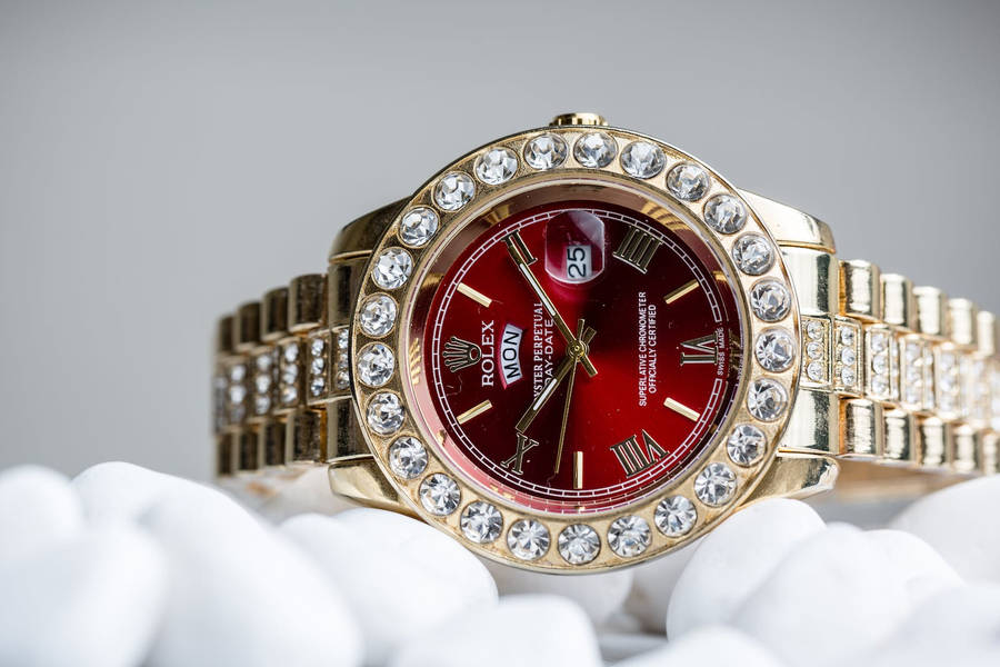 Free Brand Watch on White Background Stock Photo