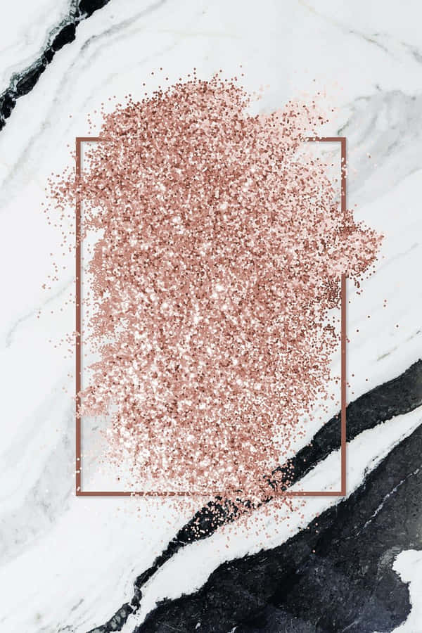 Rose Gold Black Marble 桌布