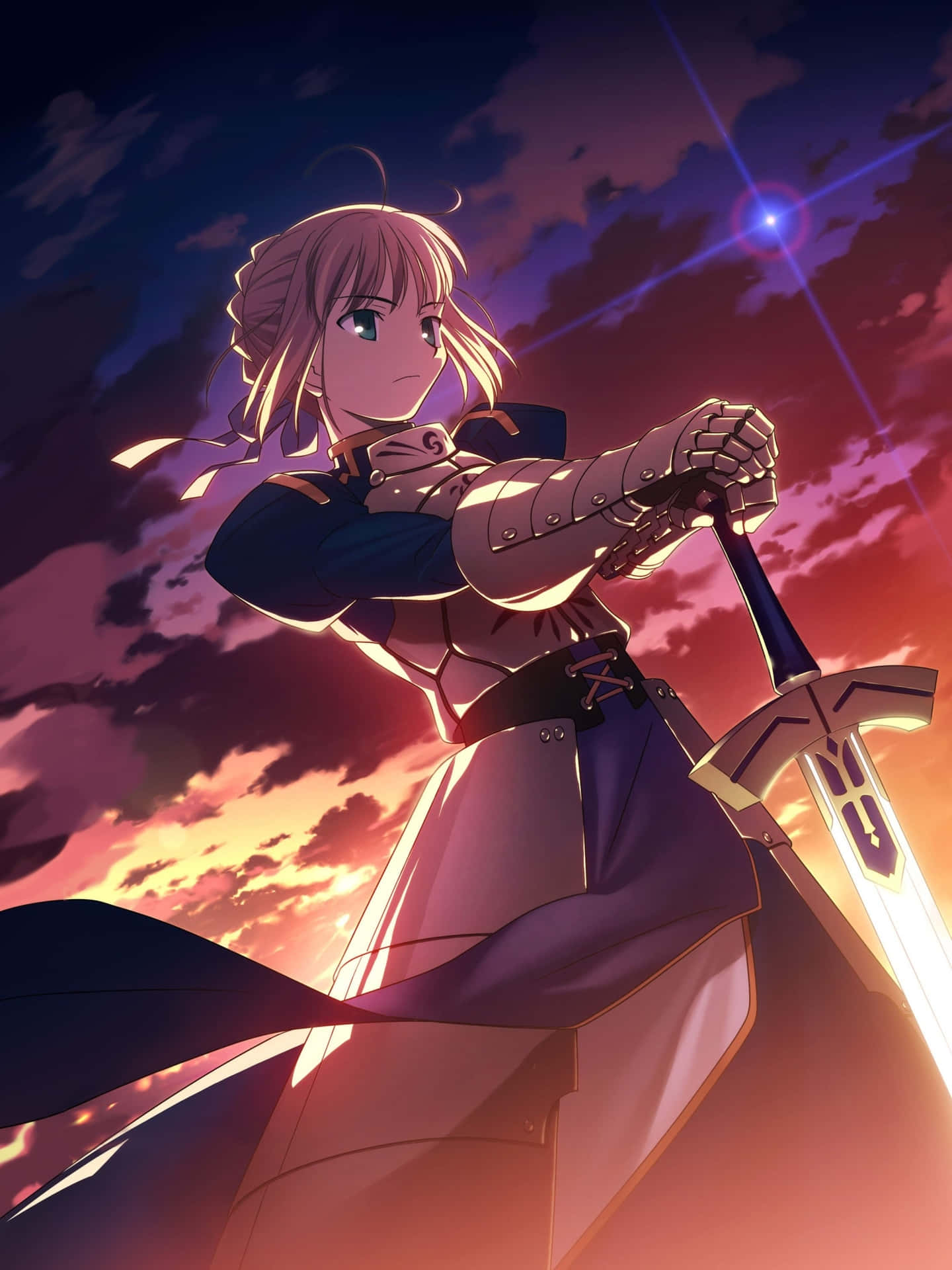 Saber Fate Stay Night 桌布