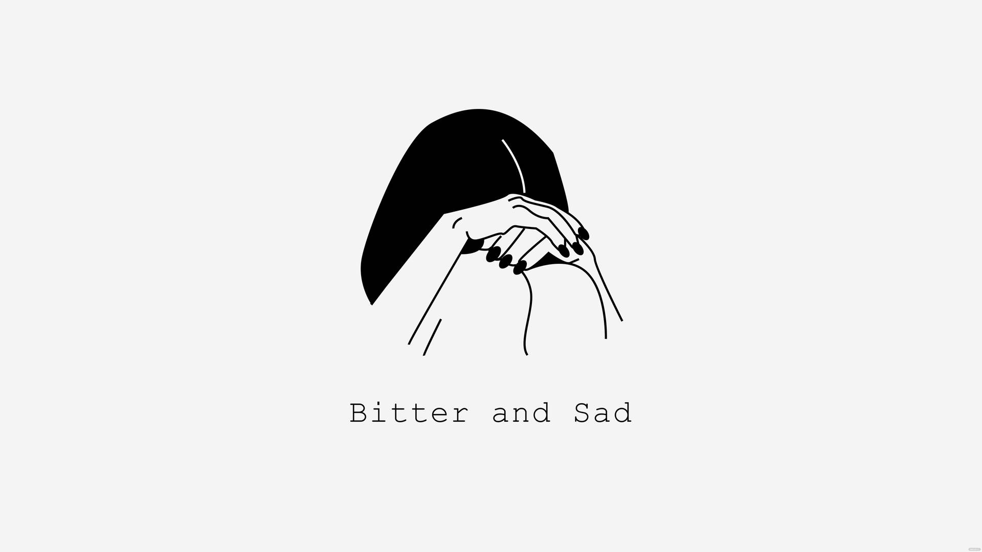Sad Aesthetic Quote 桌布