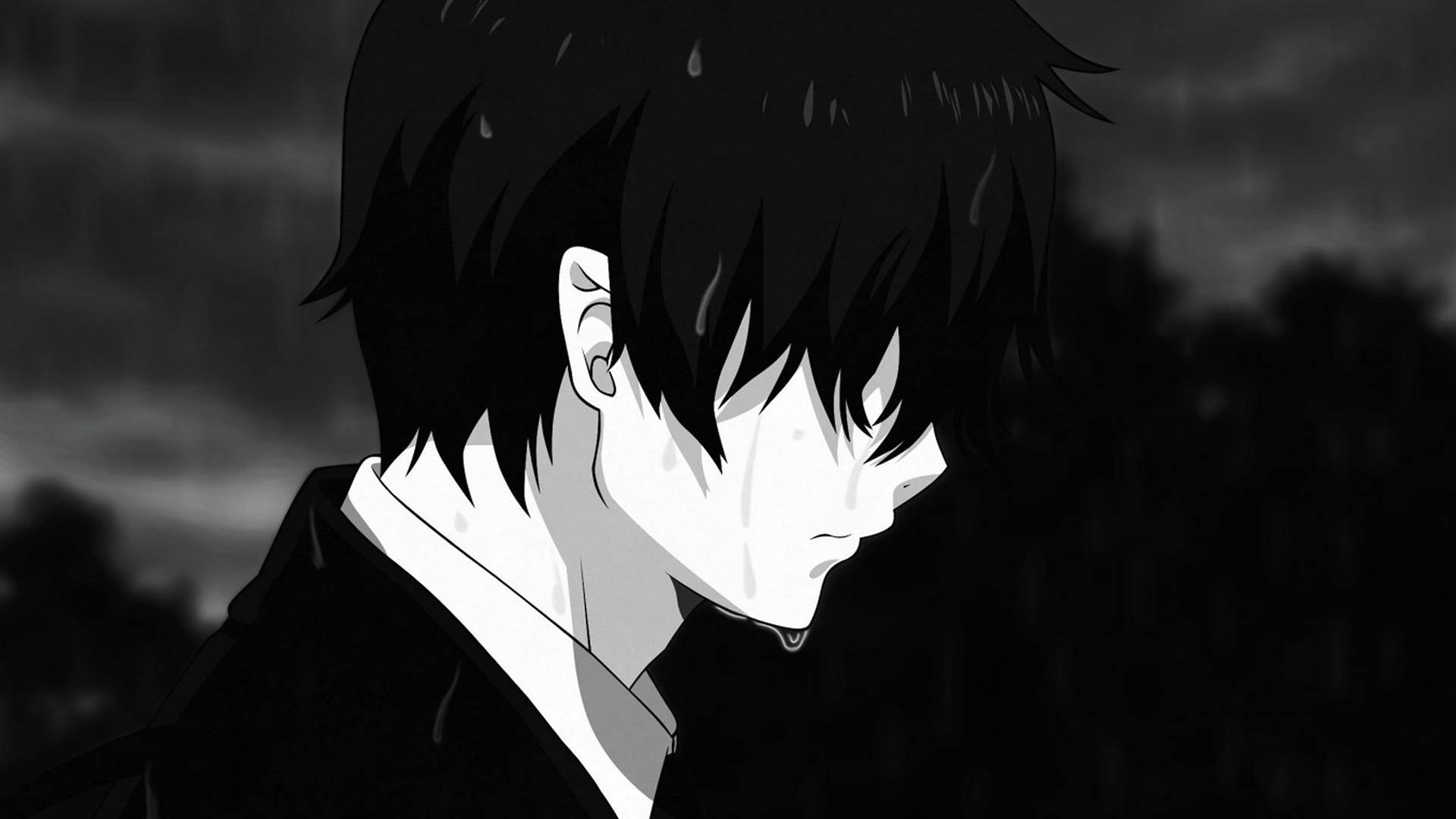 Sad Anime 4K 桌布