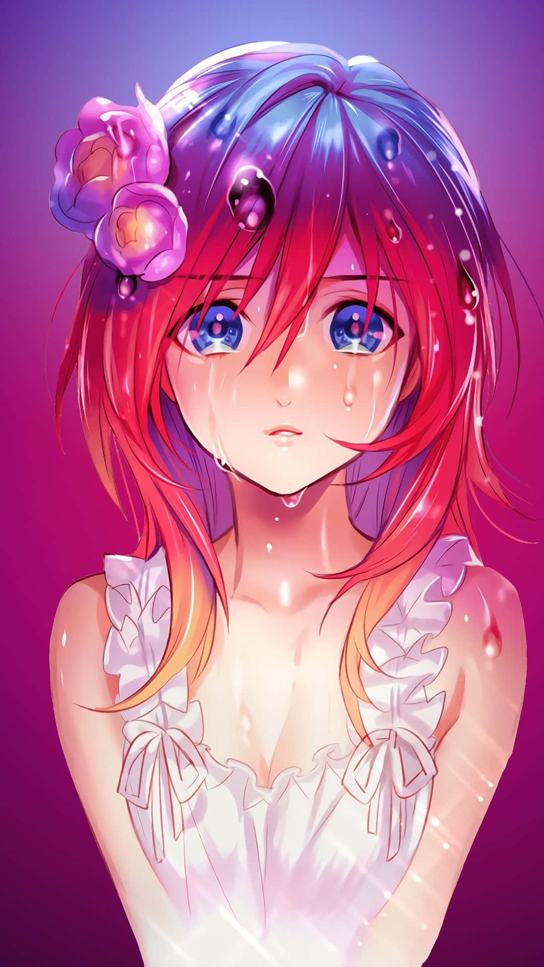 Sad Crying Anime 桌布