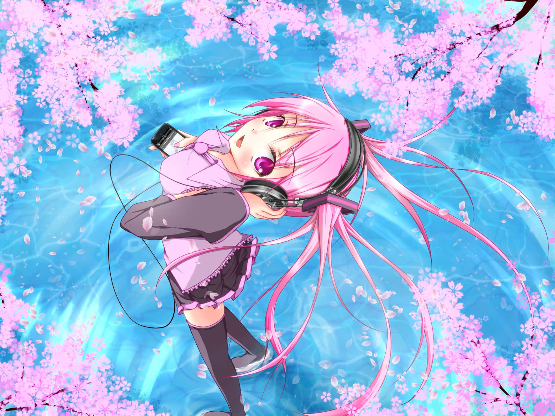 Sakura Miku 桌布