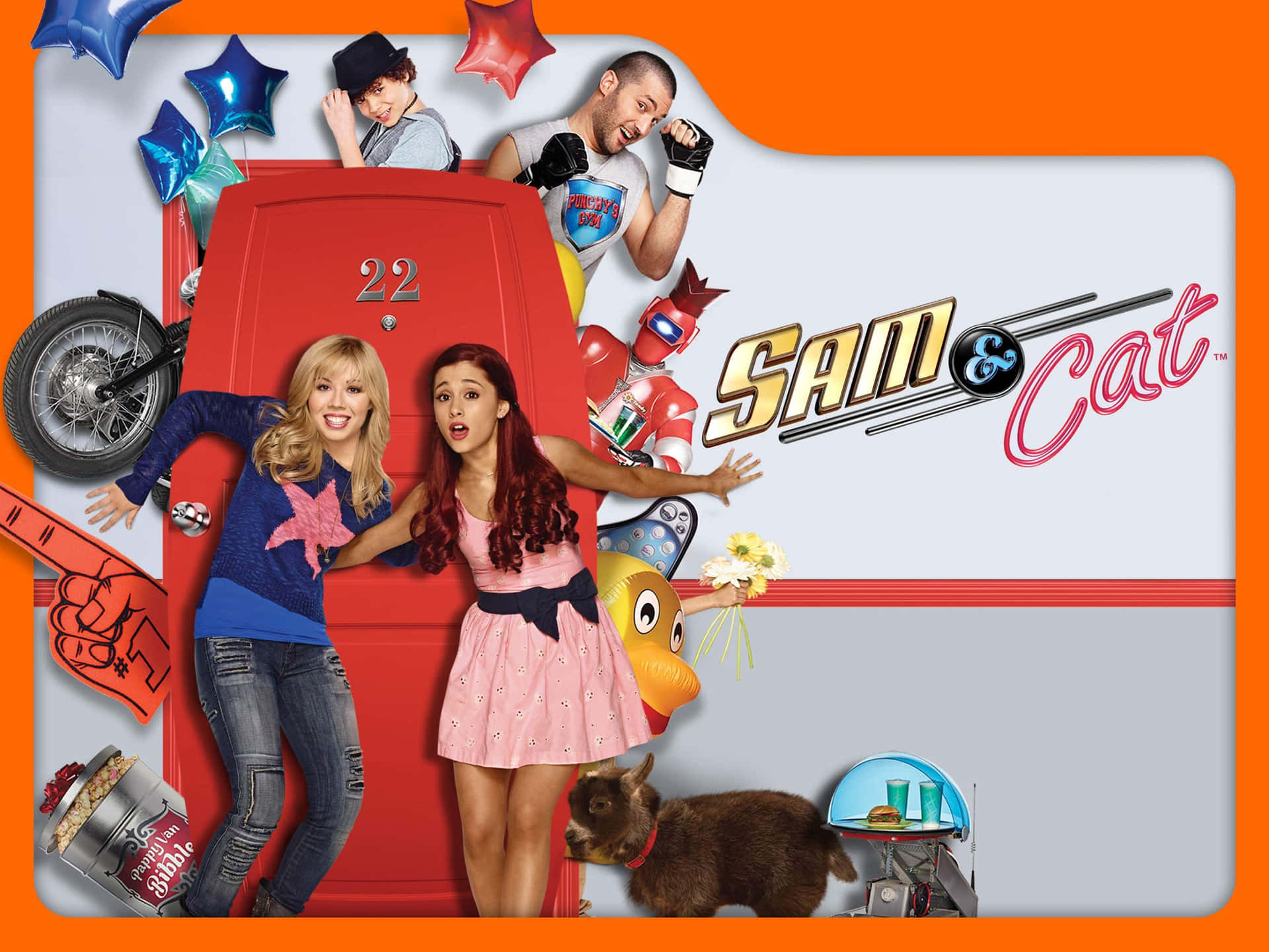 Sam And Cat 桌布