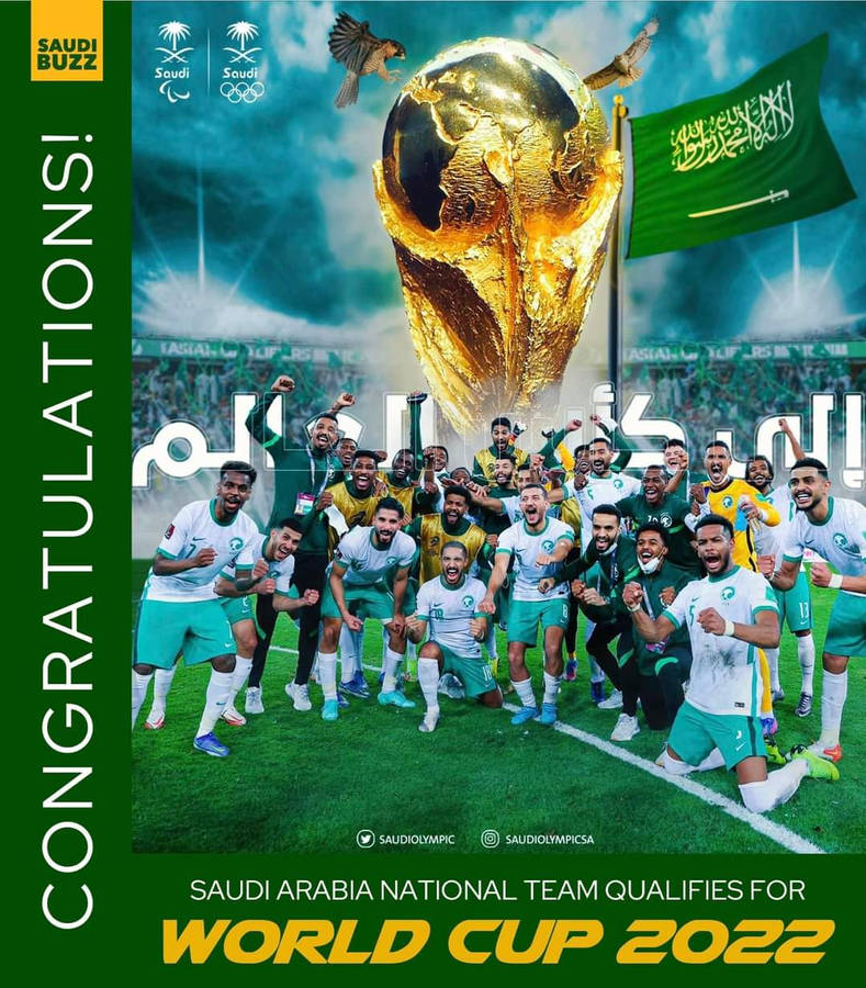 Saudi Arabia National Football Team 桌布